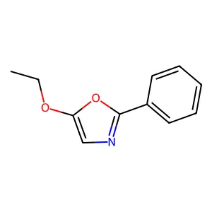 5-Ethoxy-2-phenyl-1,3-oxazole structure