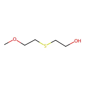 Ethanol, 2-(methoxyethylthio)- structure