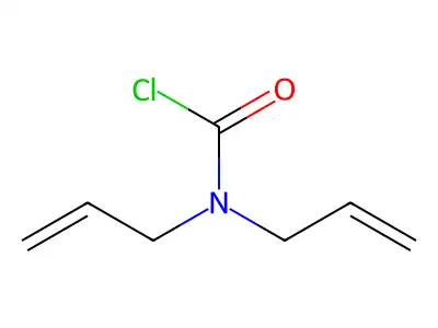 Diallylcarbamyl chloride structure