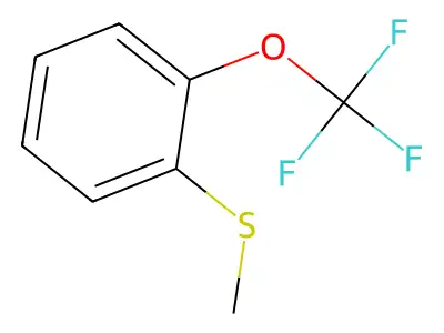 1-(Methylthio)-2-(trifluoromethoxy)benzene structure