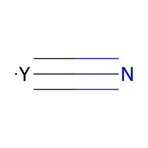 氮化釔 structure