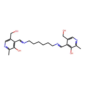 (4Z)-5-(hydroxymethyl)-4-[[6-[[(Z)-[5-(hydroxymethyl)-2-meth structure