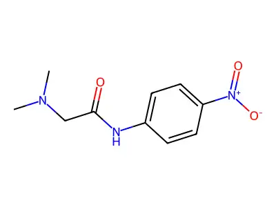 2-(dimethylamino)-N-(4-nitrophenyl)acetamide structure