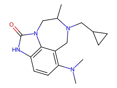 cyclopropylmethyl-(dimethylamino)-methyl-[?]one structure