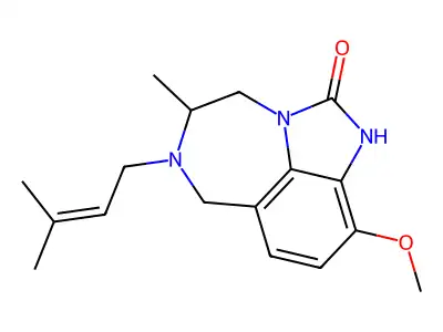 methoxy-methyl-(3-methylbut-2-enyl)[?]one structure