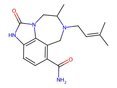 methyl-(3-methylbut-2-enyl)-oxo-[?]carboxamide structure