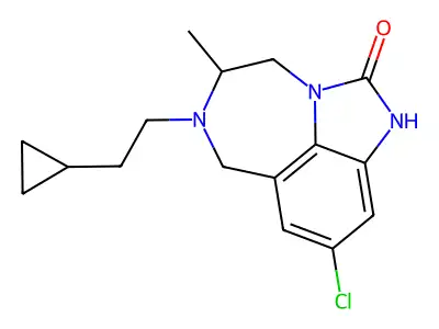 chloro-(2-cyclopropylethyl)-methyl-[?]one structure
