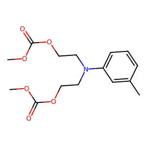 Methyl 3-oxo-7-(m-tolyl)-2,4,10-trioxa-7-azaundecan-11-oate structure