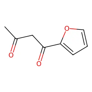 1,3-Butanedione, 1-(2-furanyl)- structure