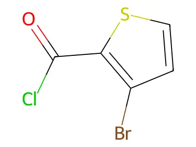3-Bromothiophene-2-carbonyl chloride structure
