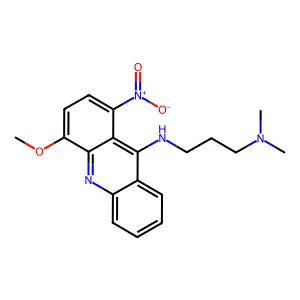 4-Methoxynitracrine structure