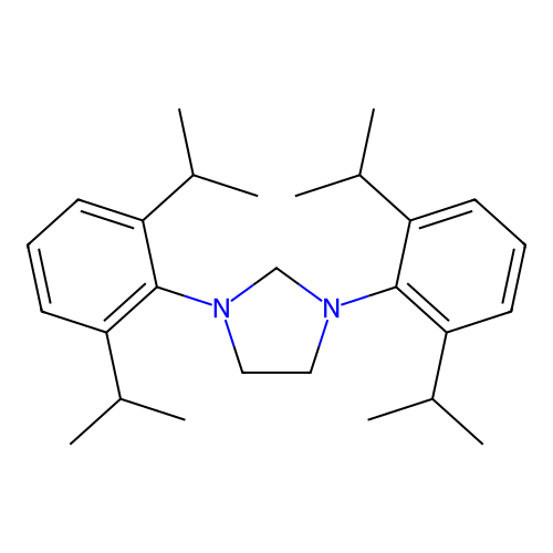 1,3-Bis(2,6-diisopropylphenyl)-4,5-dihydroimidazole structure