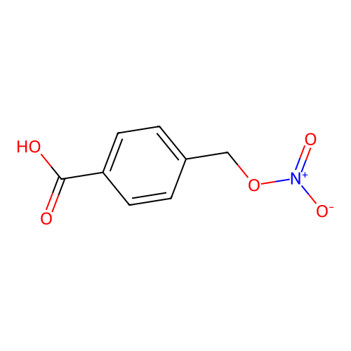 4-[(nitrooxy)methyl]Benzoic acid structure