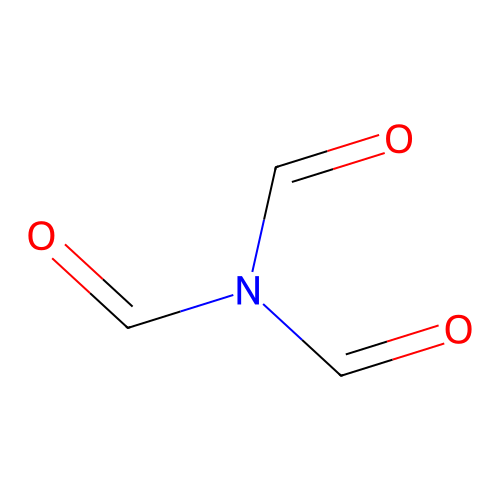 三甲酰胺 structure