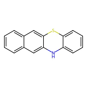 12H-Benzo(b)phenothiazine structure