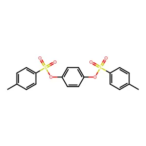 Hydroquinone ditosylate structure