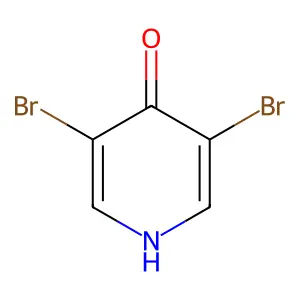 3,5-Dibromo-4-hydroxypyridine structure