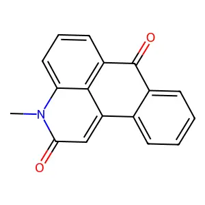 3-Methyl-3H-naphtho[1,2,3-de]quinoline-2,7-dione structure