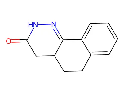 Benzo(h)cinnolin-3(2H)-one, 4,4a,5,6-tetrahydro-, (+-)- structure