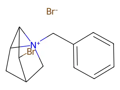 1-Benzyl-3-bromo-1-azoniatricyclo[2.2.1.0(2,6)]heptanebromide structure