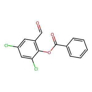 2,4-Dichloro-6-Formylphenyl Benzoate structure