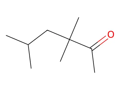 3,3,5-Trimethylhexan-2-one structure