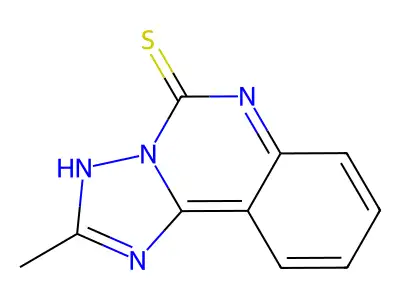 2-methyl-1H,5H-[1,2,4]triazolo[1,5-c]quinazoline-5-thione structure