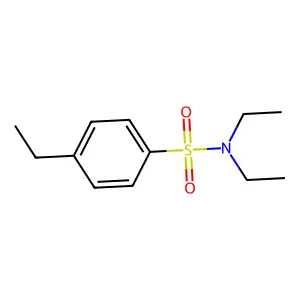 N,N,4-triethylbenzenesulfonamide structure