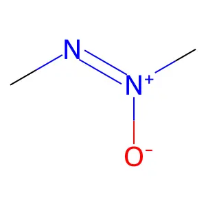 氧化偶氮甲烷 structure