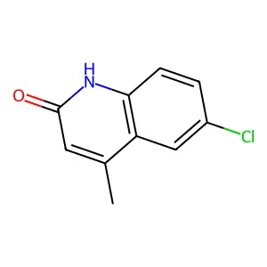 6-Chloro-4-methylquinolin-2(1H)-one structure