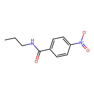 4-Nitro-N-propylbenzamide structure