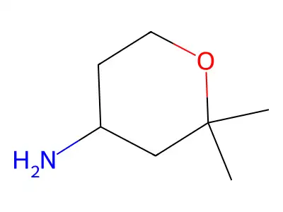 2,2-Dimethyloxan-4-amine structure