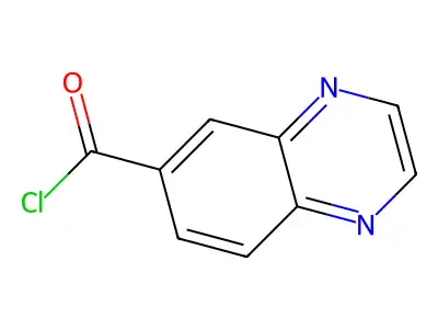 Quinoxaline-6-carbonyl chloride structure