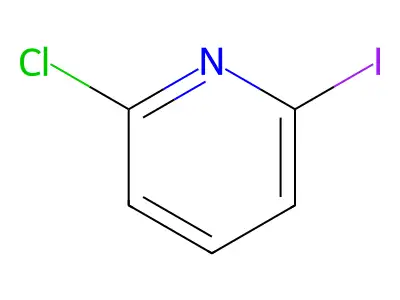 2-Chloro-5-iodopyridine structure
