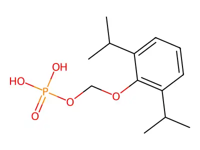 磷丙泊酚 structure