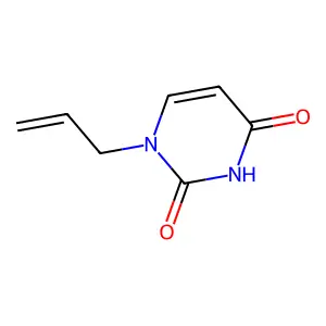 1-Allyluracil structure