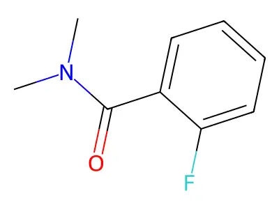Benzamide, 2-fluoro-N,N-dimethyl- structure
