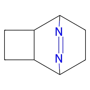 7,8-Diazatricyclo(4.2.2.02,5)dec-7-ene, (1alpha,2beta,5beta,6alpha)- structure