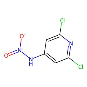 2,6-Dichloro-4-nitraminopyridine structure