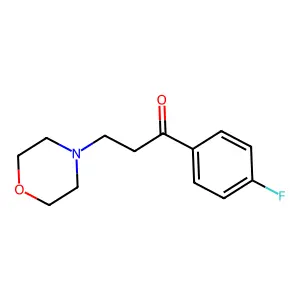 1-(4-Fluorophenyl)-3-morpholin-4-ylpropan-1-one structure