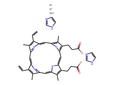 Ferroporphyrin structure