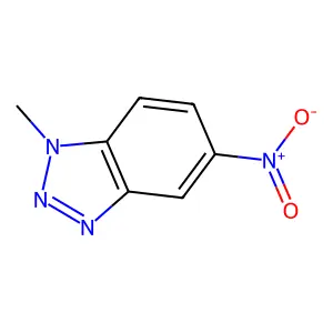 1H-Benzotriazole, 1-methyl-5-nitro- structure