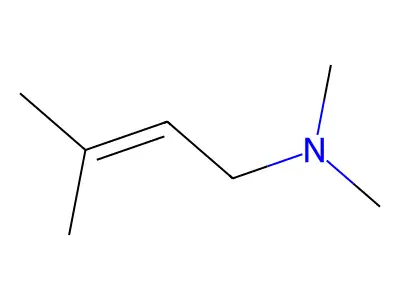 2-Buten-1-amine, N,N,3-trimethyl- structure