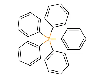 五苯基磷 structure