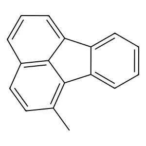 1-Methylfluoranthene structure