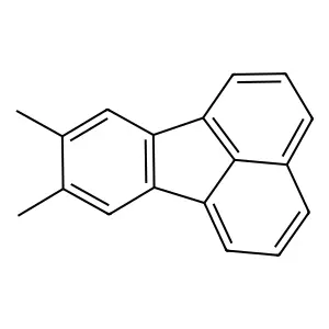 Fluoranthene, 8,9-dimethyl- structure