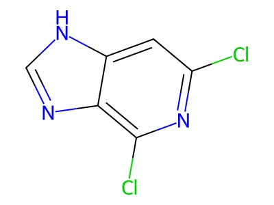 4,6-dichloro-1H-imidazo[4,5-c]pyridine structure