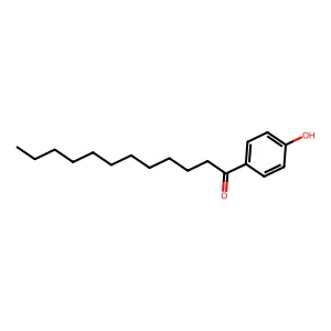 1-(4-Hydroxyphenyl)dodecan-1-one structure