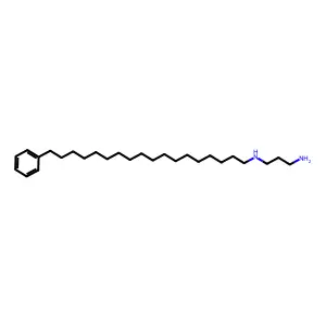 N-(苯基十八烷基)丙烷-1,3-二胺 structure