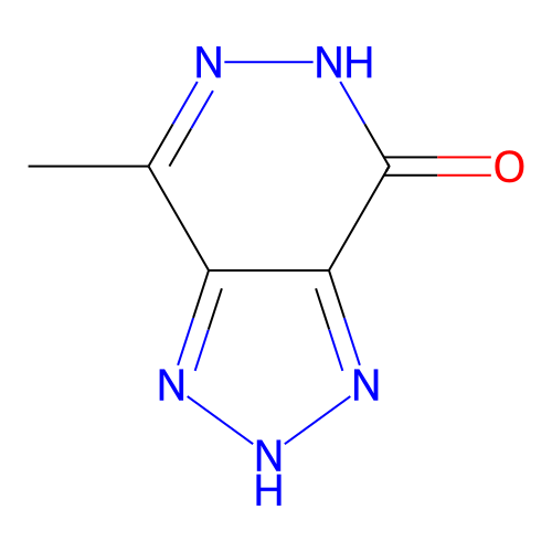 4-methyl-1H-[1,2,3]triazolo[4,5-d]pyridazin-7-ol structure